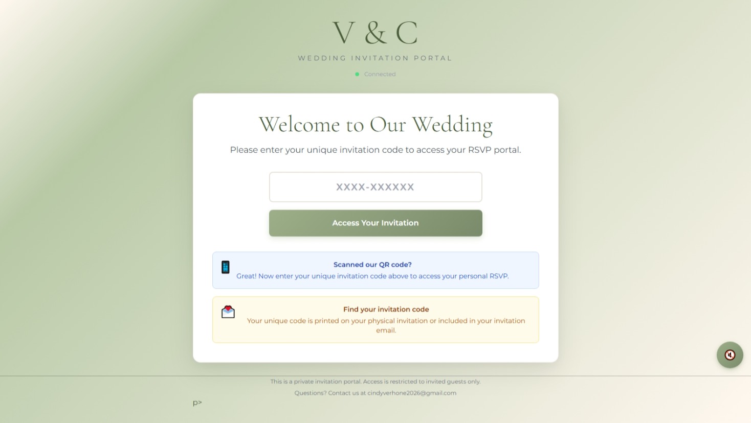 V&C Wedding Portal